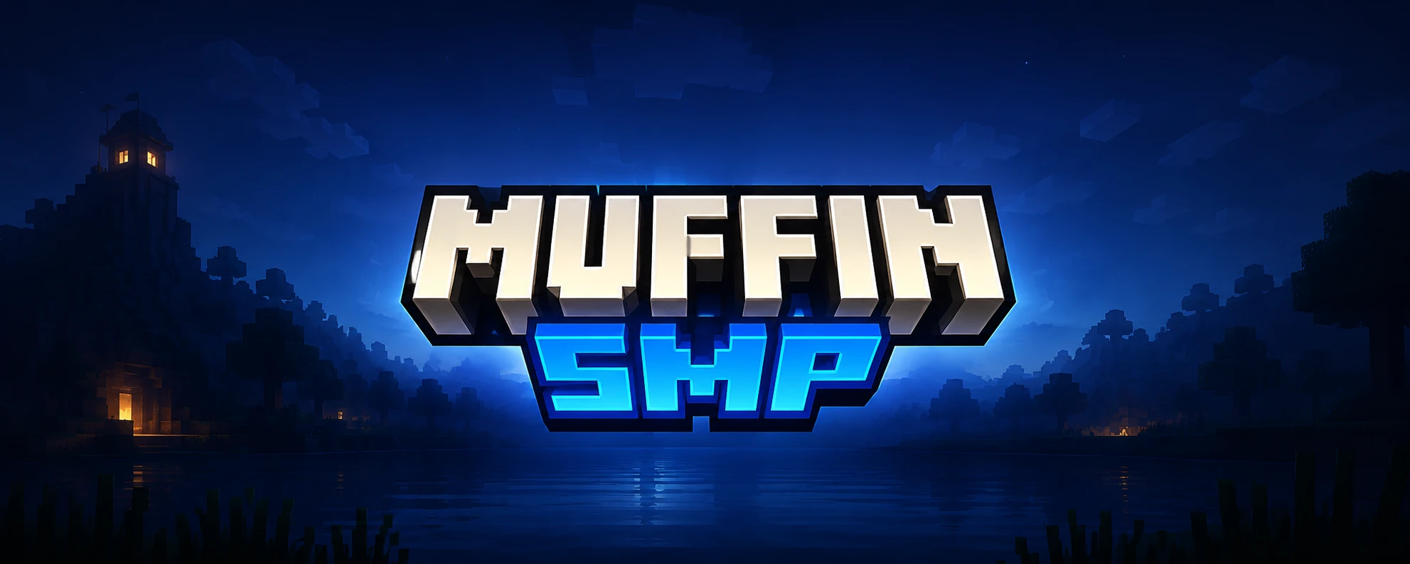 MuffinSMP night landscape